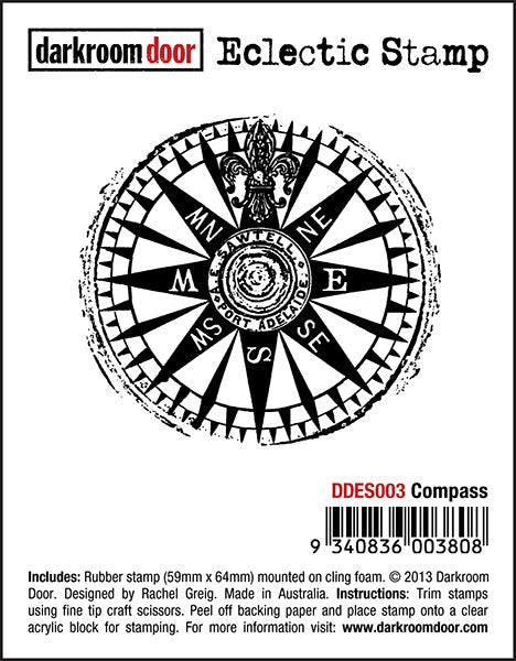 Darkroom Door Eclectic Stamp - DDES003 Compass