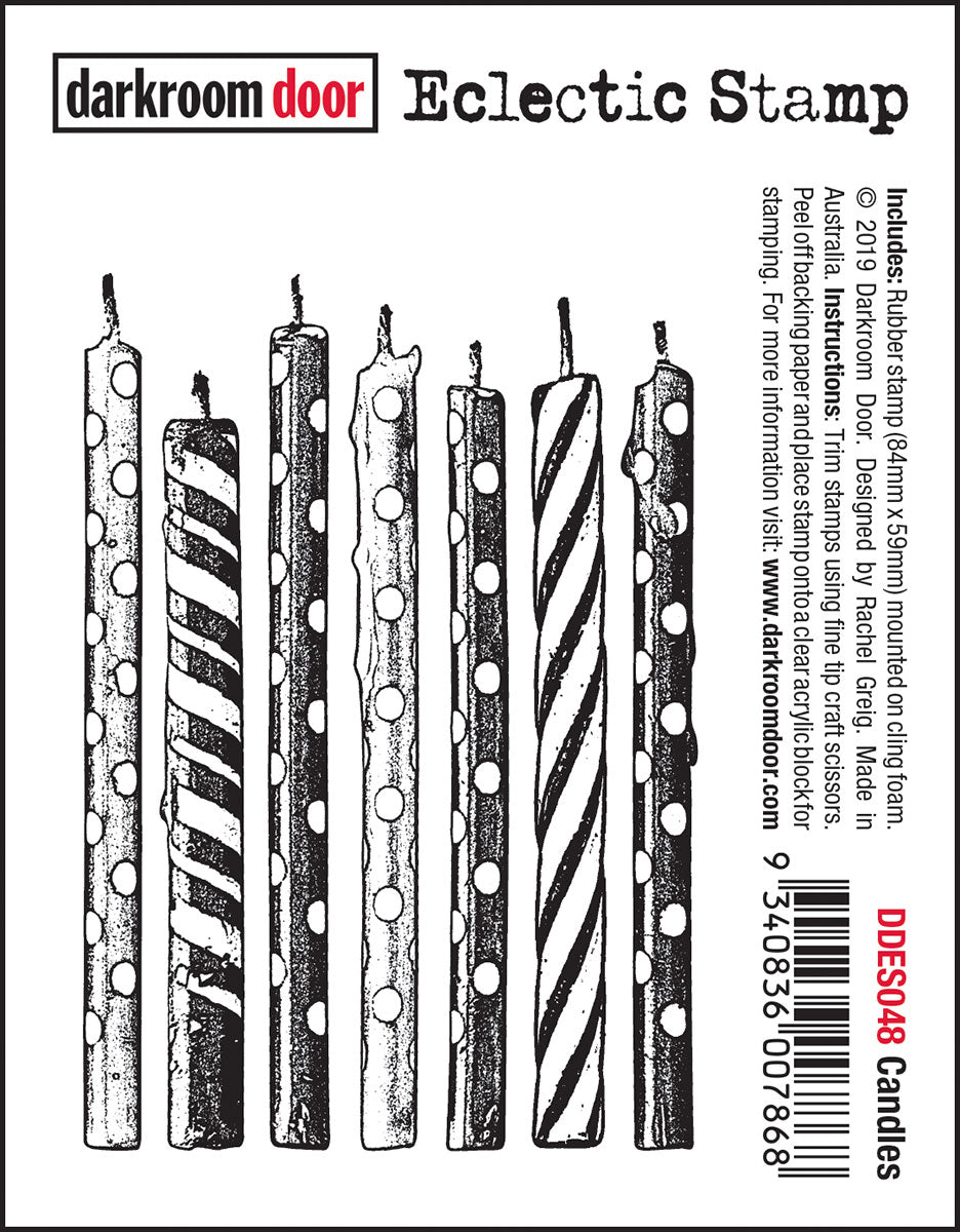 Darkroom Door - DDES048 - Eclectic Stamp - Candles