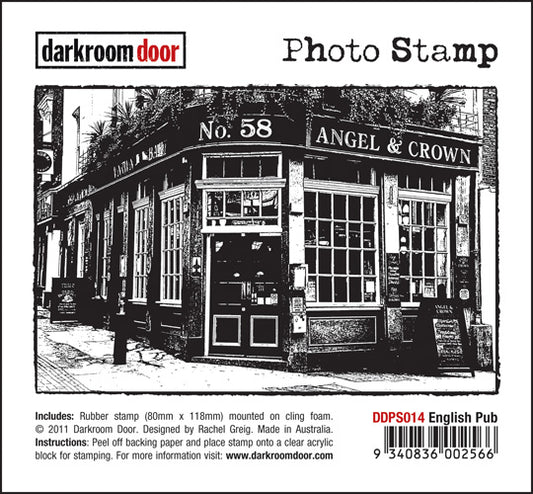 Darkroom Door DDPS014 English Pub Photo Stamp*