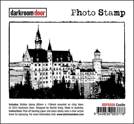 Darkroom Door Photo Stamp - DDPS028 Castle*