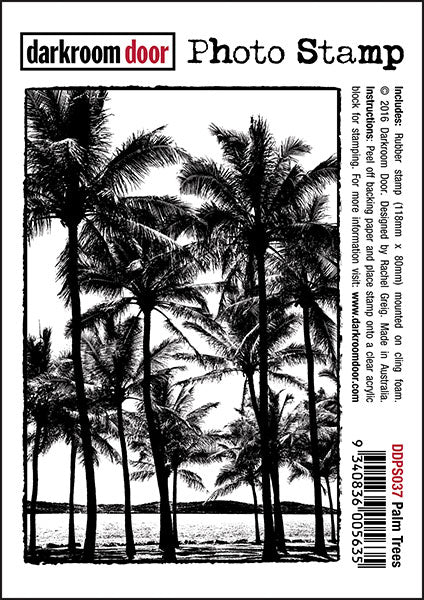 Darkroom Door Photo Stamp - DDPS037 Palm Trees