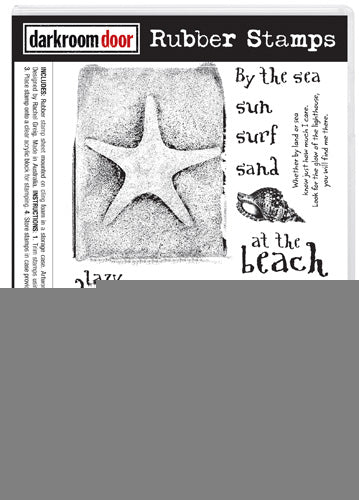 Darkroom Door DDRS053 Seaside Vol 1 Rubber Stamp Set*