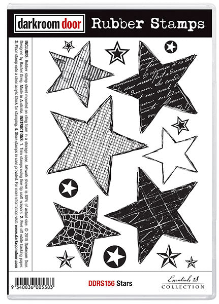 Darkroom Door Stamp Set - DDRS156 Stars*