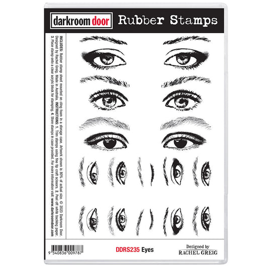 Darkroom Door Stamp Set - DDRS235 - Eyes