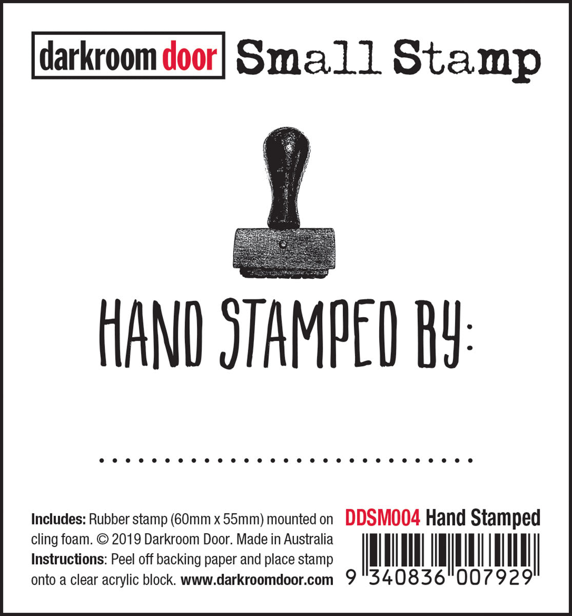 Darkroom Door - DDSM004 Small Stamp - Hand Stamped*