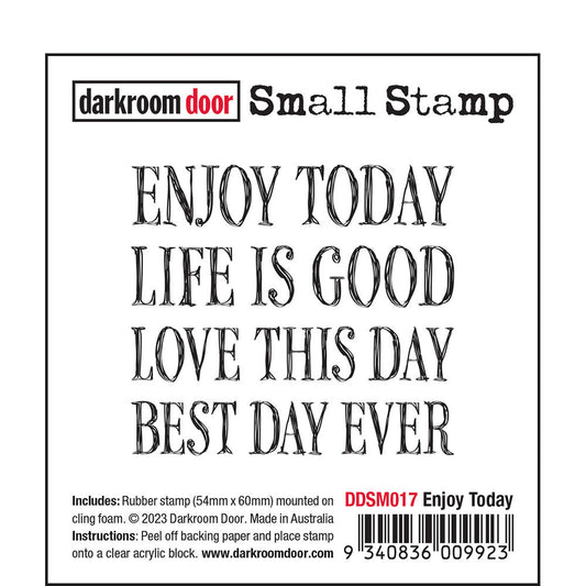 Darkroom Door Small Stamp - DDSM017 - Enjoy Today