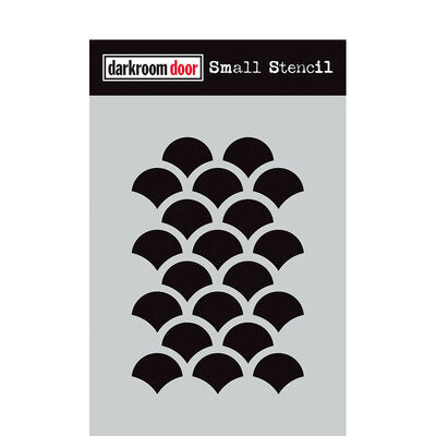 Darkroom Door Stencil - DDSS047 Arty Scales Stencil*