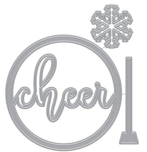 Hero Arts DI792 Cheer Ornament Fancy die*