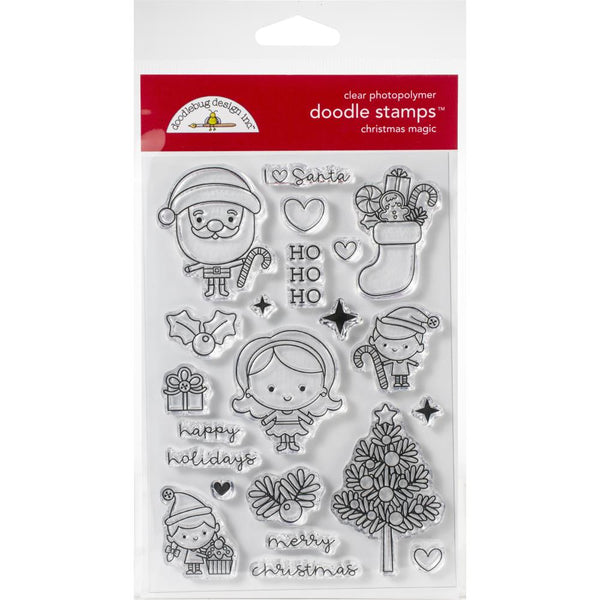 Doodlebug - DS6477 Christmas Magic - stamp & die set – Michelle's Cards ...