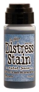 Distress Stain - Faded Jeans