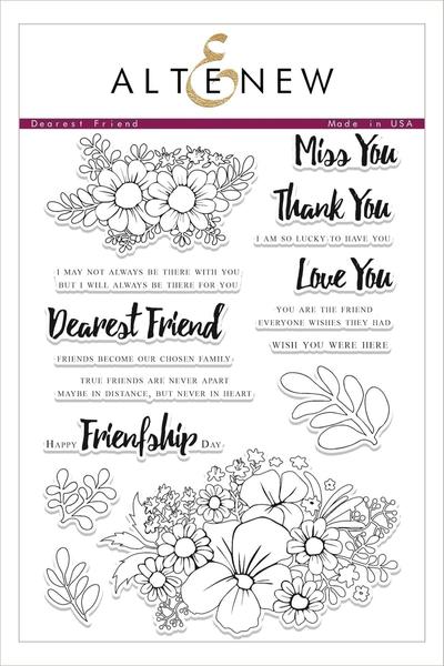 Altenew - Dearest Friend stamp set..