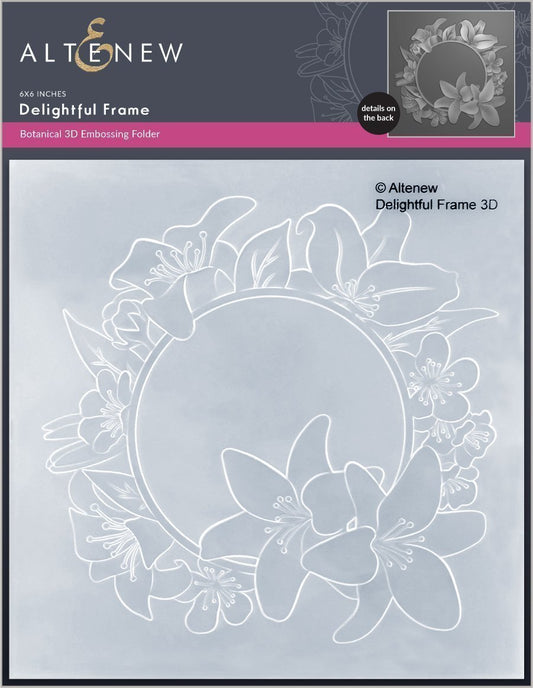 Altenew - Delightful Frame Embossing Folder*