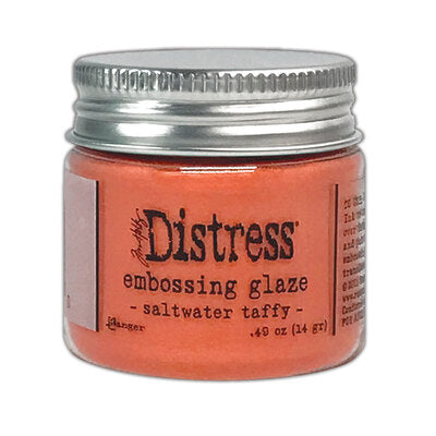 Distress Embossing Glaze - Saltwater Taffy