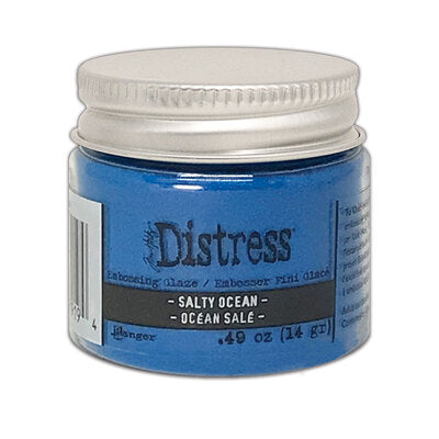 Distress Embossing Glaze - Salty Ocean