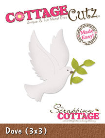 Cottage Cutz - Dove 3x3