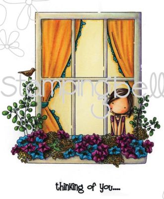 Stamping Bella EB226 Winnie Waits By The Window *