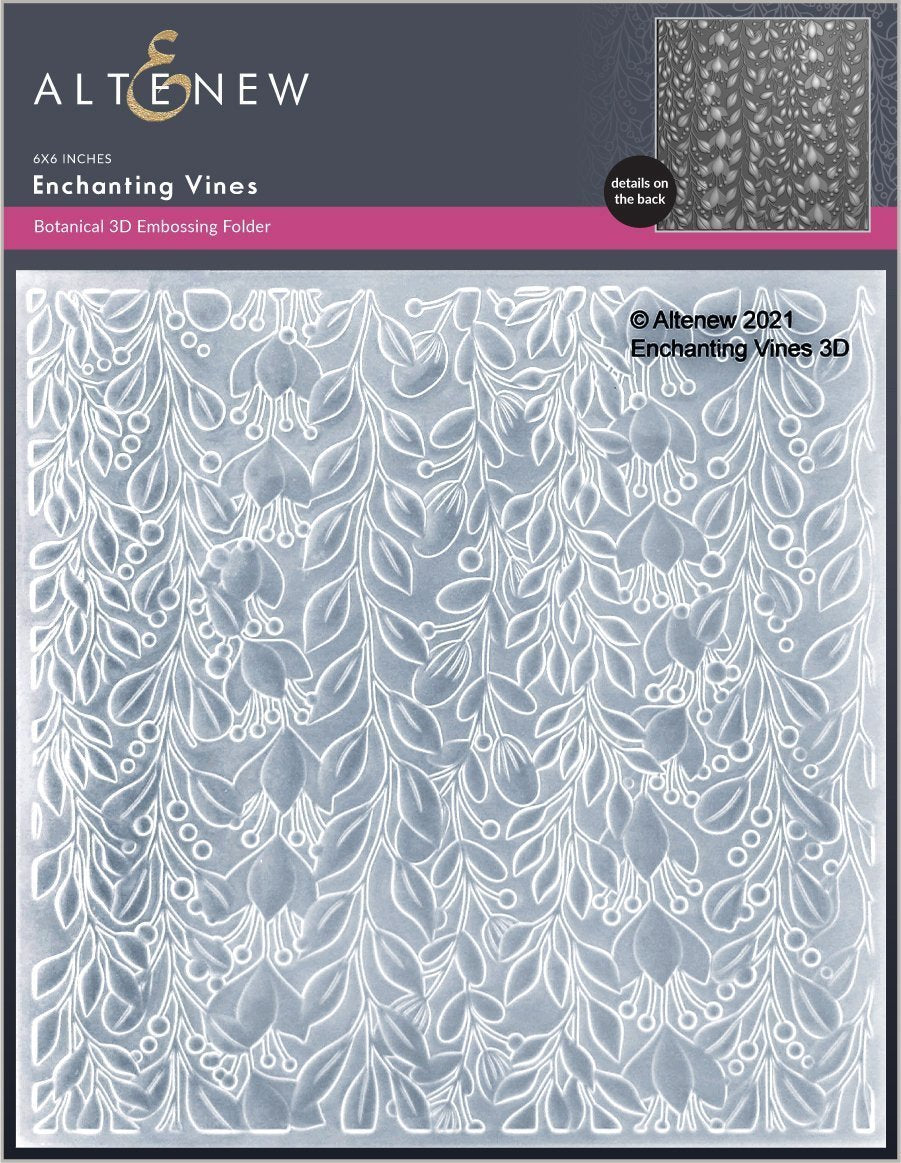 Altenew - Enchanting Vines 3D Embossing Folder* - sold out