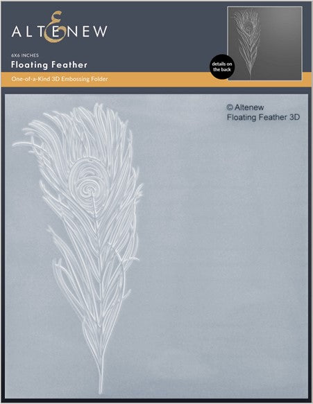 Altenew - Floating Feather 3D Embossing Folder