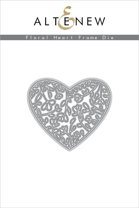 Altenew - Floral Heart Frame die