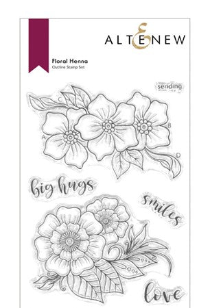 Altenew - Floral Henna (stamp & die set)