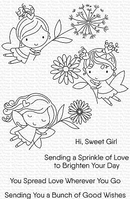 My Favorite Things - Flower Fairies (stamp & die bundle)...................