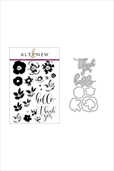 Altenew - Flower Arrangement stamp and die set..*