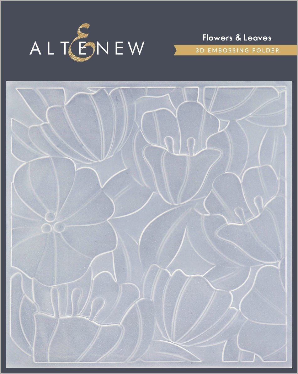 Altenew - Flowers & Leaves 3D Embossing Folders*