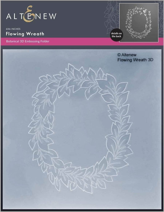 Altenew - Flowing Wreath Embossing Folder*