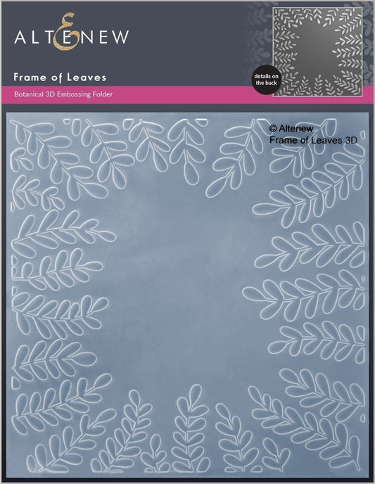 Altenew - Frame of Leaves 3D Embossing Folder*