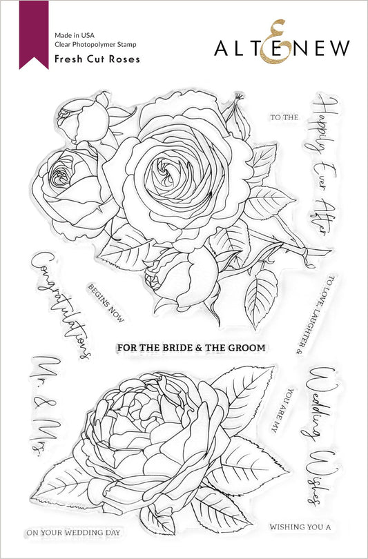 Altenew - Fresh Cut Roses (stamp set) sold out