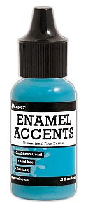 Enamel Accents - Caribbean Coast