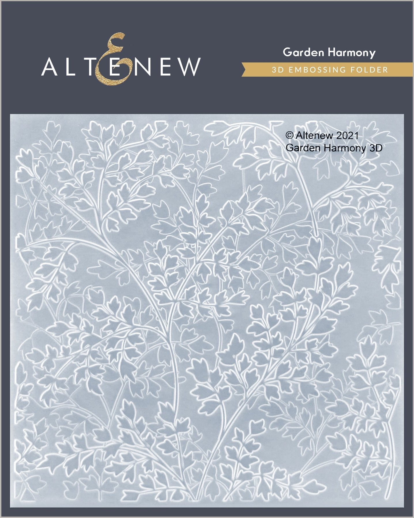 Altenew - Garden Harmony 3D Embossing Folder- sold out