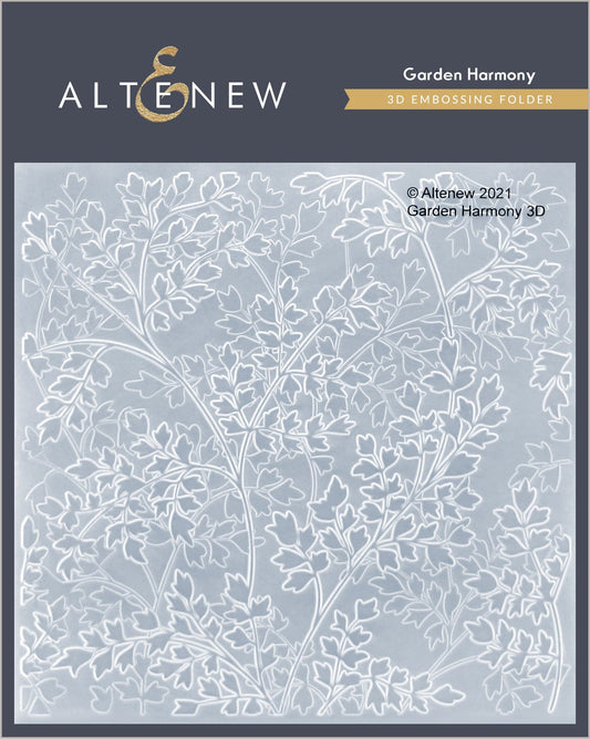 Altenew - Garden Harmony 3D Embossing Folder*