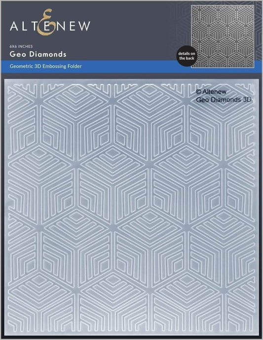 Altenew - Geo Diamonds Embossing Folder*