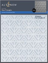 Altenew - Geo Triangles 3D Embossing Folder*