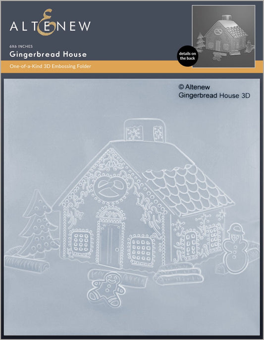 Altenew - Gingerbread House 3D Embossing Folder - sold out