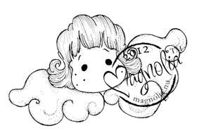 Magnolia Rubber Stamp - Glory Tilda