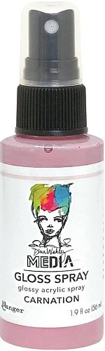 Dina Wakley Gloss Spray - Carnation