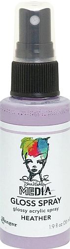 Dina Wakley Gloss Spray - Heather