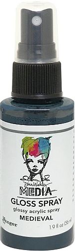 Dina Wakley Gloss Spray - Medieval