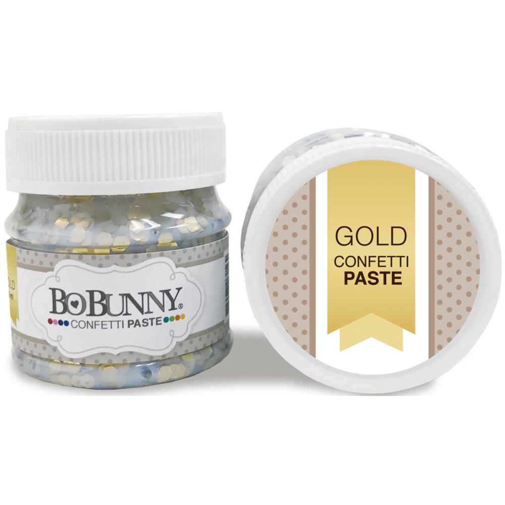 BoBunny Double Dot Glitter Paste - Gold Confetti *** 2 only – Michelle ...