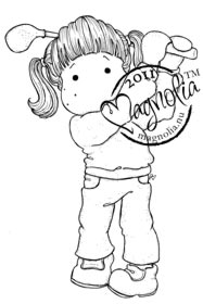 Magnolia Rubber Stamps - Golf Tilda*