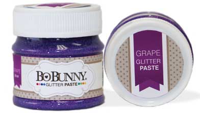 Bo Bunny Glitter Paste - Grape