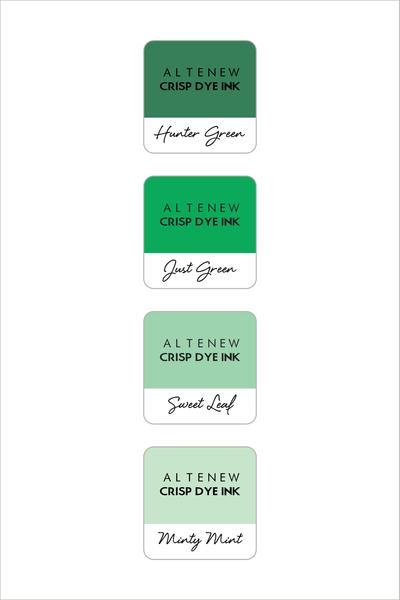 Altenew Cube Ink Pad Set - Green Meadows