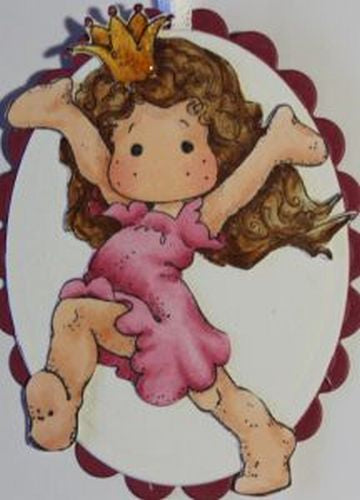 Magnolia Rubber Stamp - Happy Princess Tilda