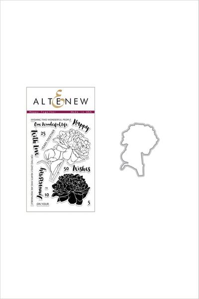 Altenew - Happy Together stamp and die bundle..