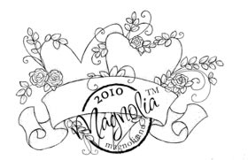 Magnolia Rubber Stamps - Heart Banner*