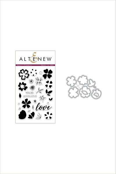 Altenew - Heart Flowers stamp and die bundle..