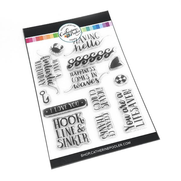 Catherine Pooler - Hook Line & Sinker (stamp set)