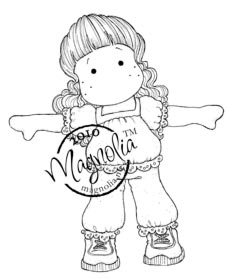 Magnolia Rubber Stamps - I Can Fly Tilda*